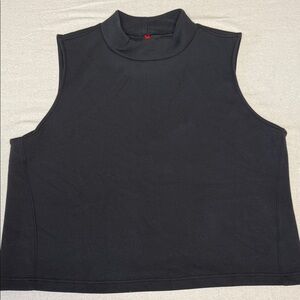 SPANX Air Essentials Black Muscle Tee